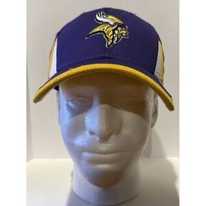 Minnesota VIKINGS New Era 39thirty NFL‎ Hat Cap Size M/L Pre-owned Fitted